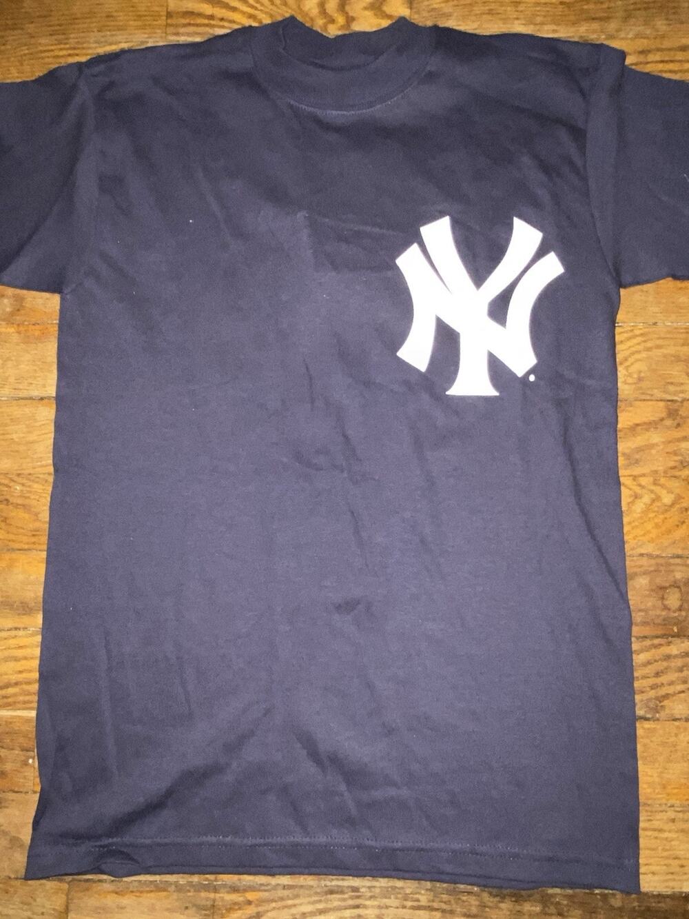 NWT Majestic Robinson Cano #22 New York Yankees Navy MLB Player T-Shirt M